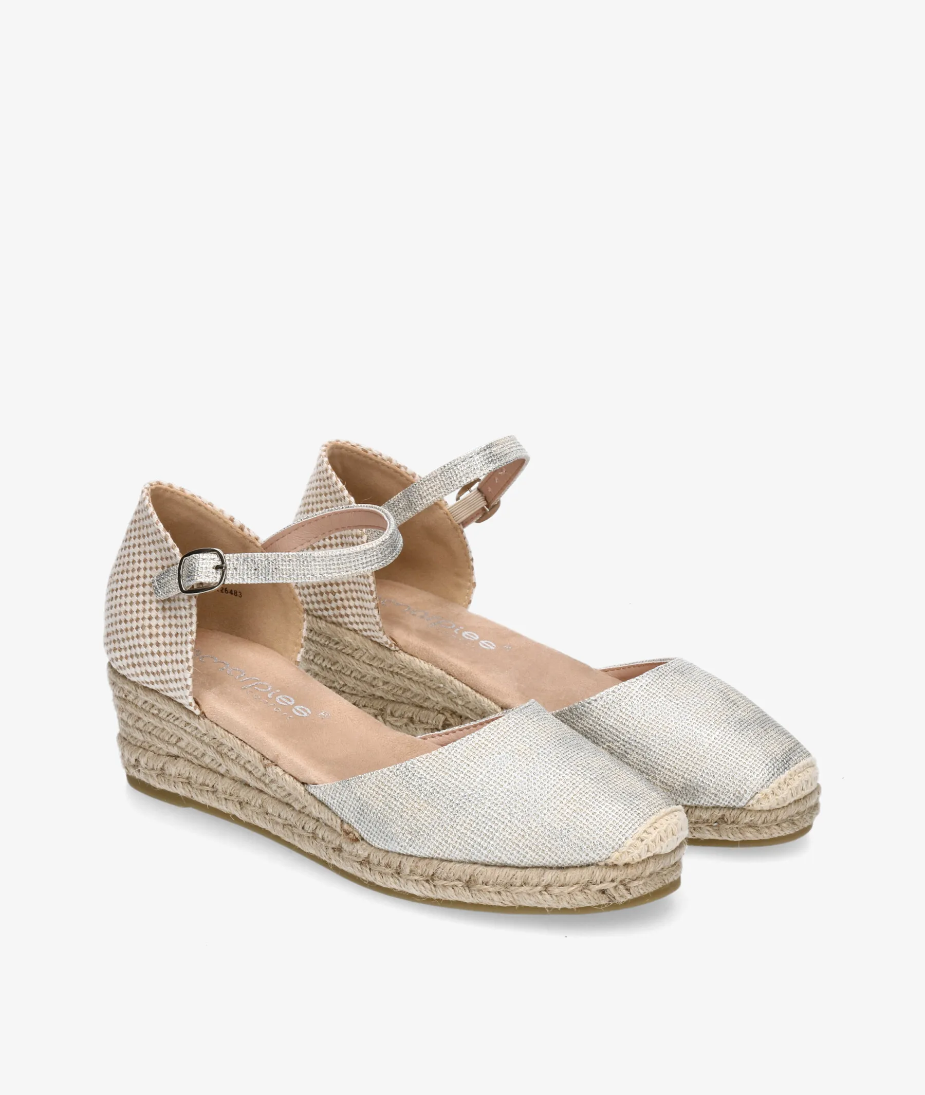 Alpargatas AMARPIES  26483 en plata