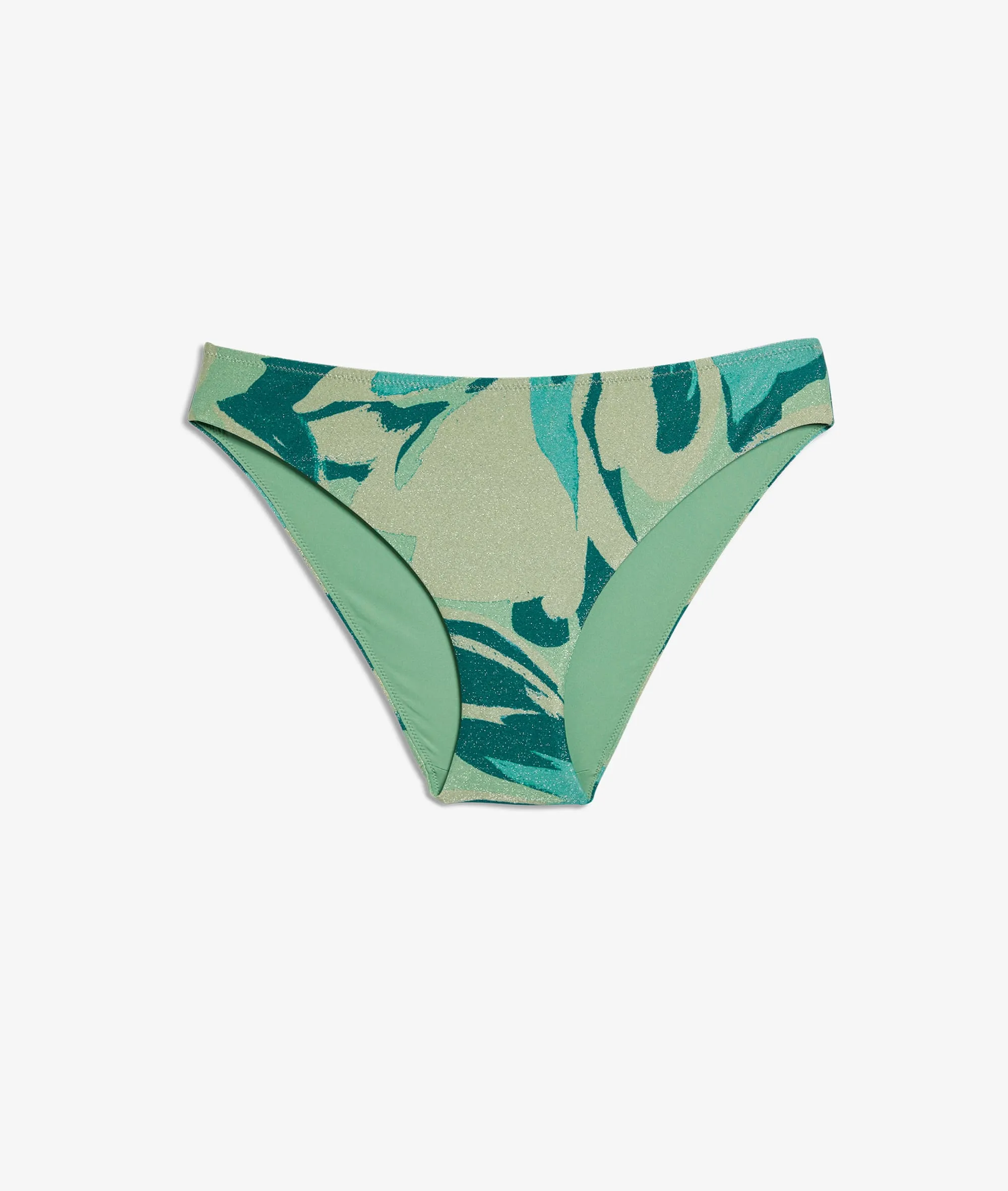 Braguita bikini estampado tropical TROPICAL IMP FOND VERT - ETAM