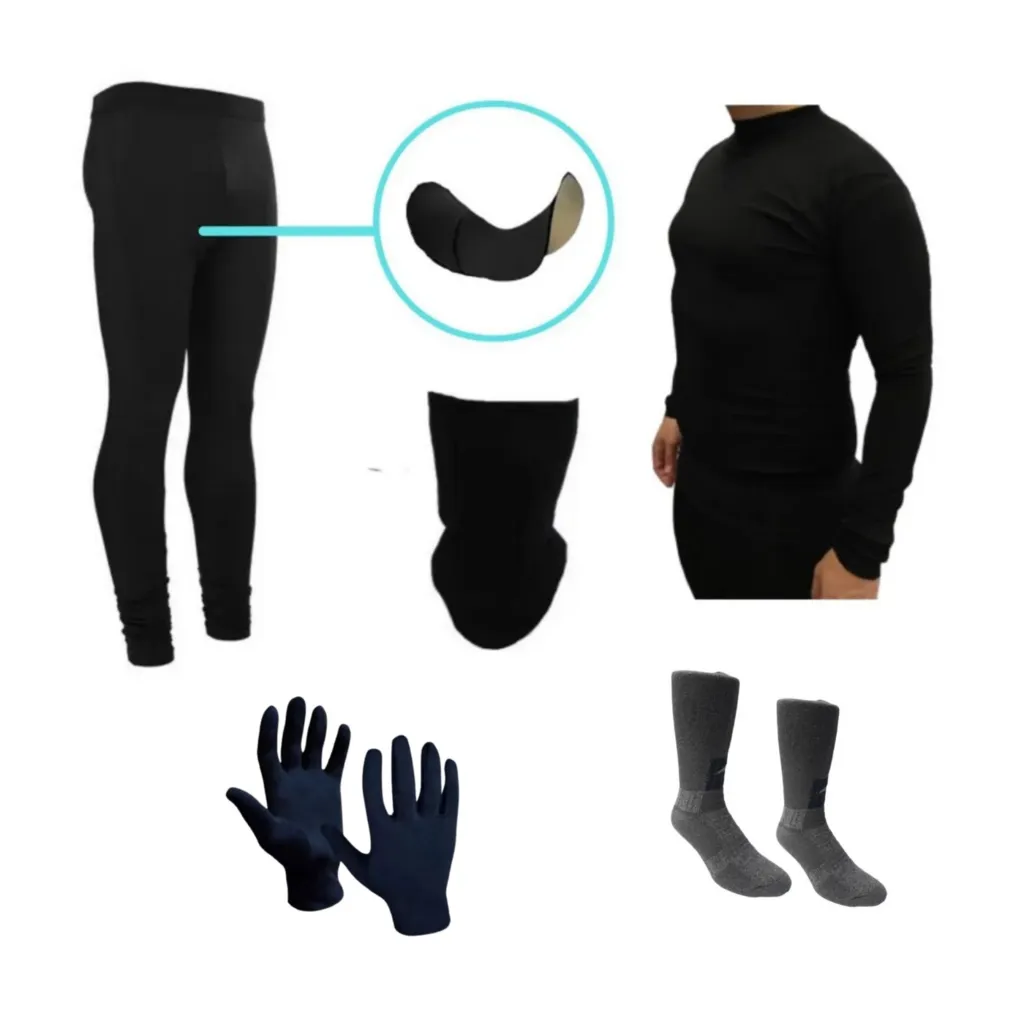 Calza Cilista + Camiseta Térmica + Guantes, Cuellos y Medias Térmicas!