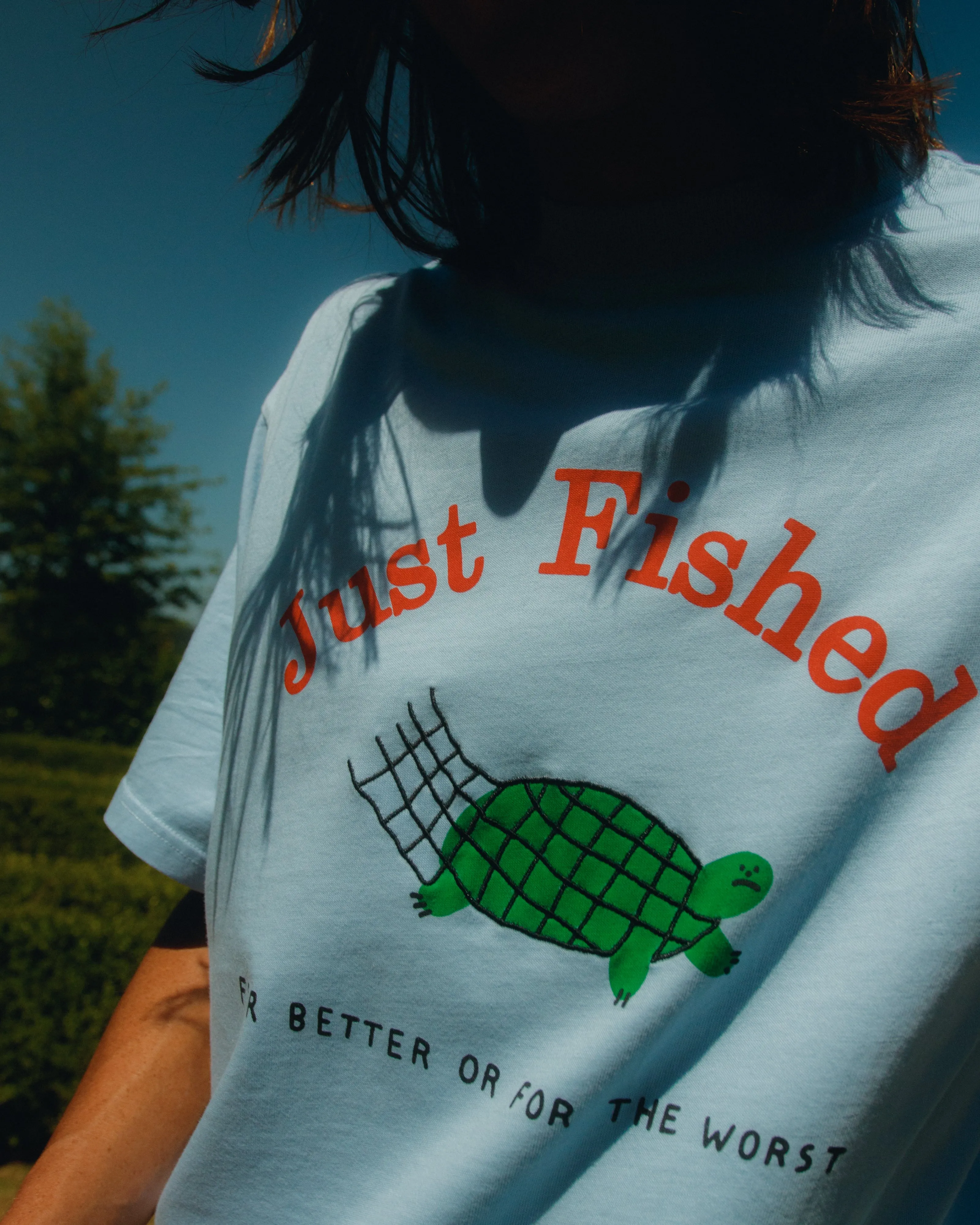 Camiseta Just fished