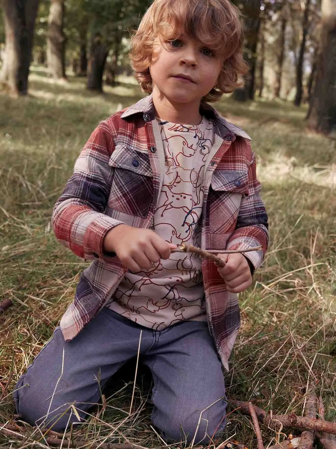 Camiseta prehistorigráfica para niño