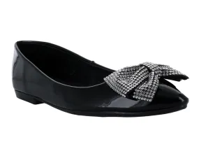 Flats Meli&ana Gs 420 Negro Para Mujer