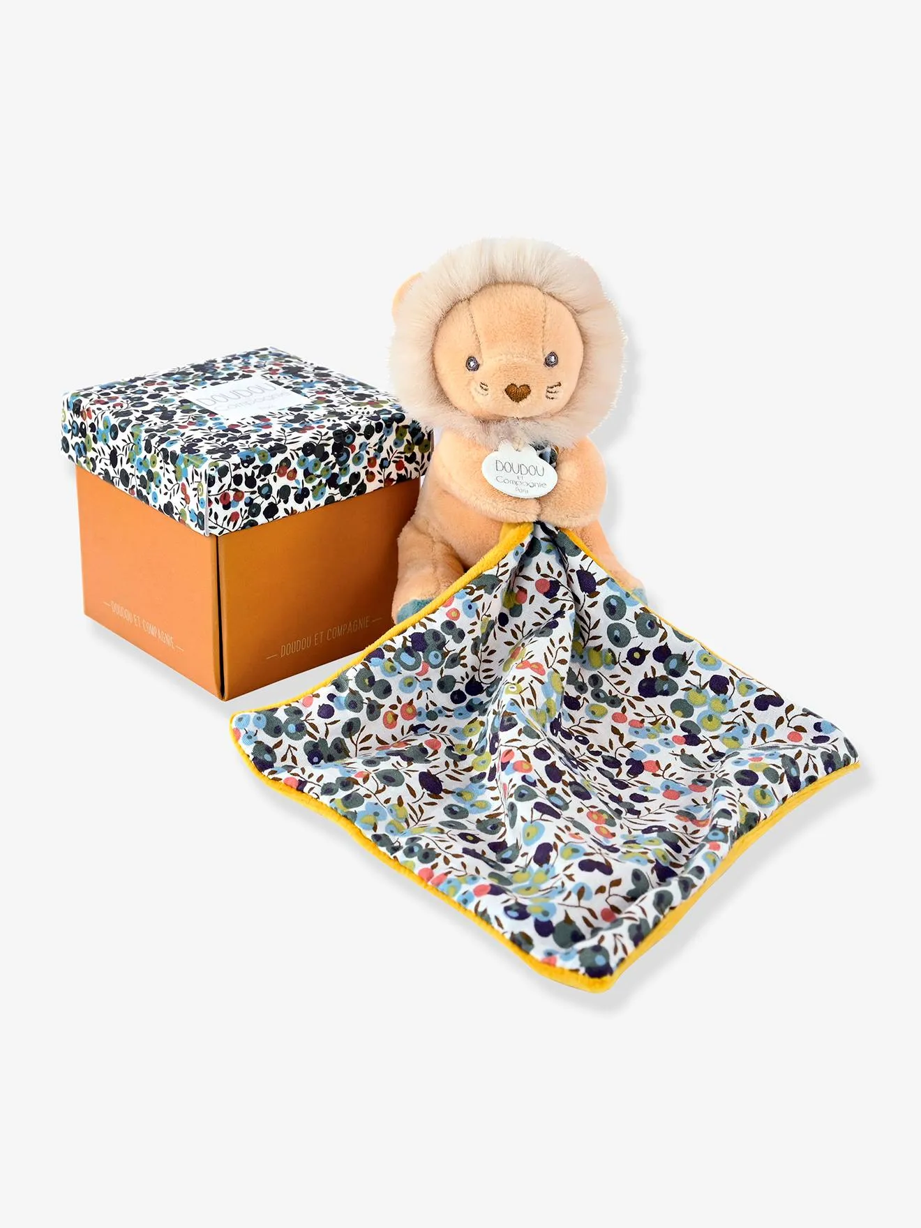 Marioneta + doudou 12 cm Boh'aime - DOUDOU ET COMPAGNIE
