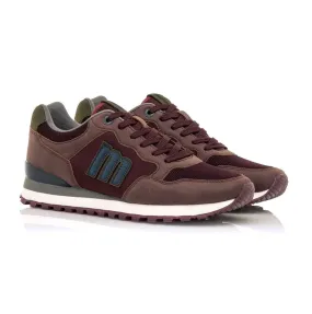 Mustang Sneakers Joggo Track "Burgundy"