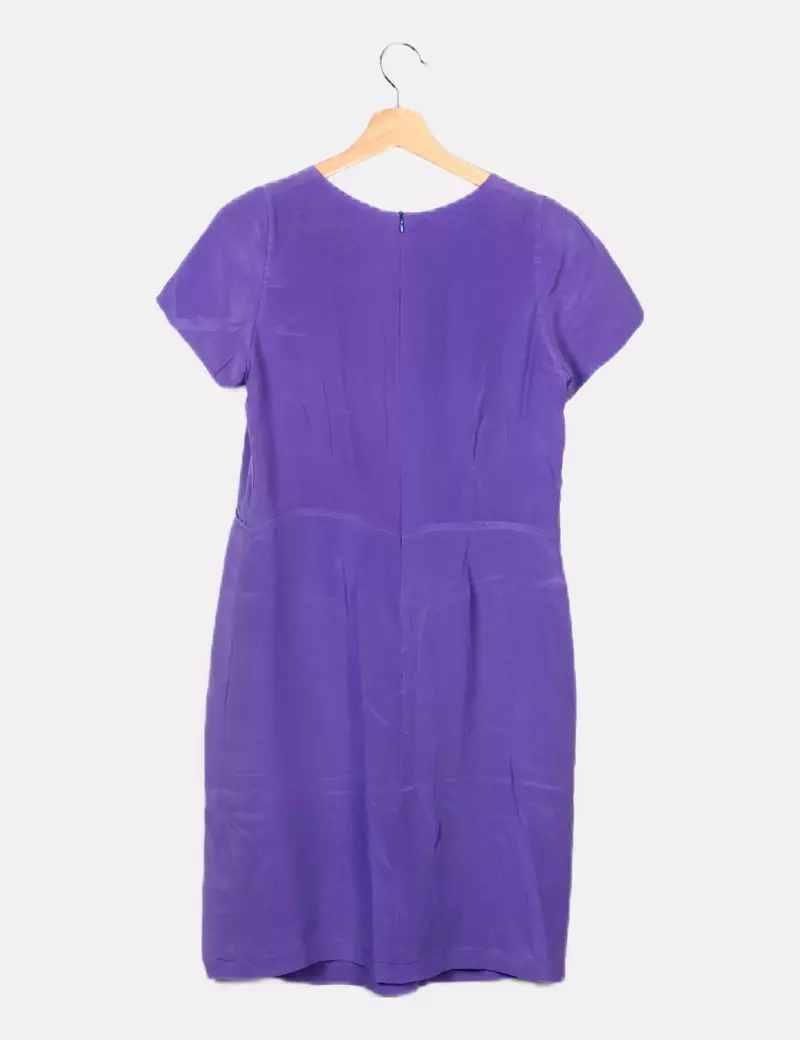 NoName Vestido morado fluido