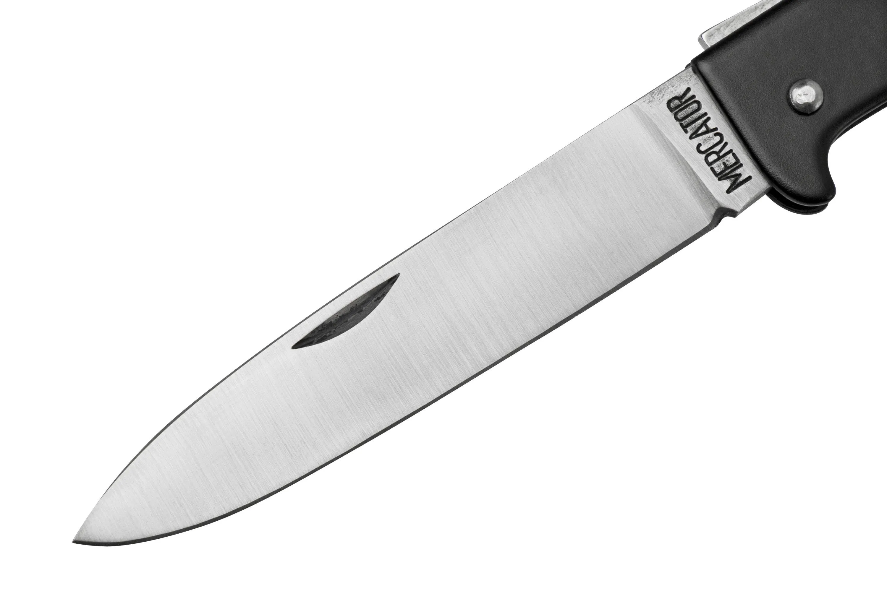 Otter Mercator 10-436 RG Large Black Carbon Pocketclip, navaja