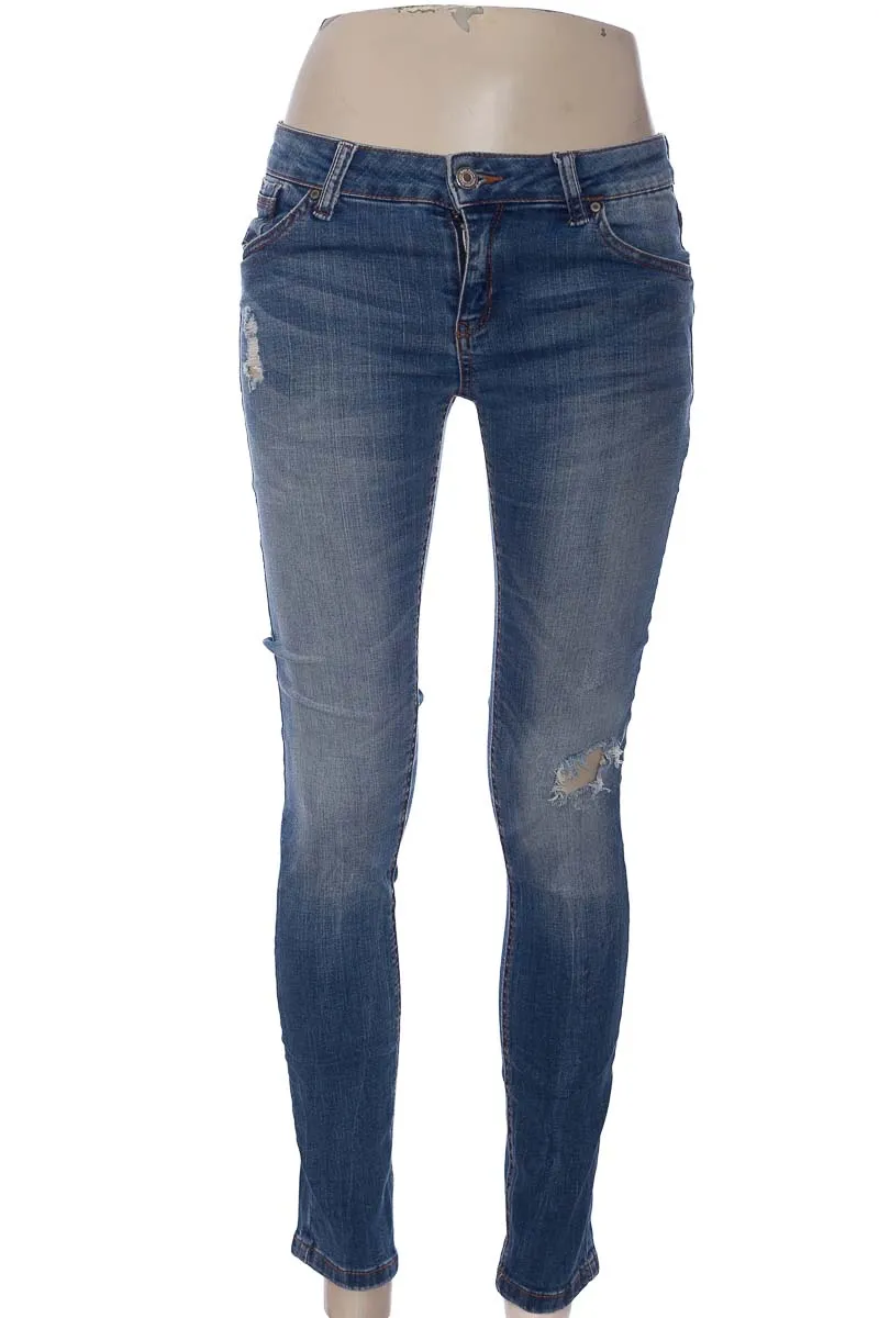 Pantalón color Azul - Bershka