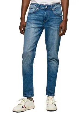 Pantalón Vaquero Pepe Jeans Finsbury Azul Hombre