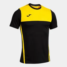 R-Trail Nature Short Sleeve T-Shirt Black Yellow
