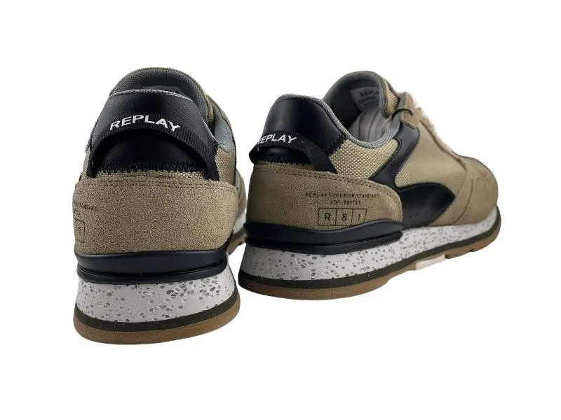 Replay | Sneakers/tenis con cordones y plantilla extraíble Arthur1353