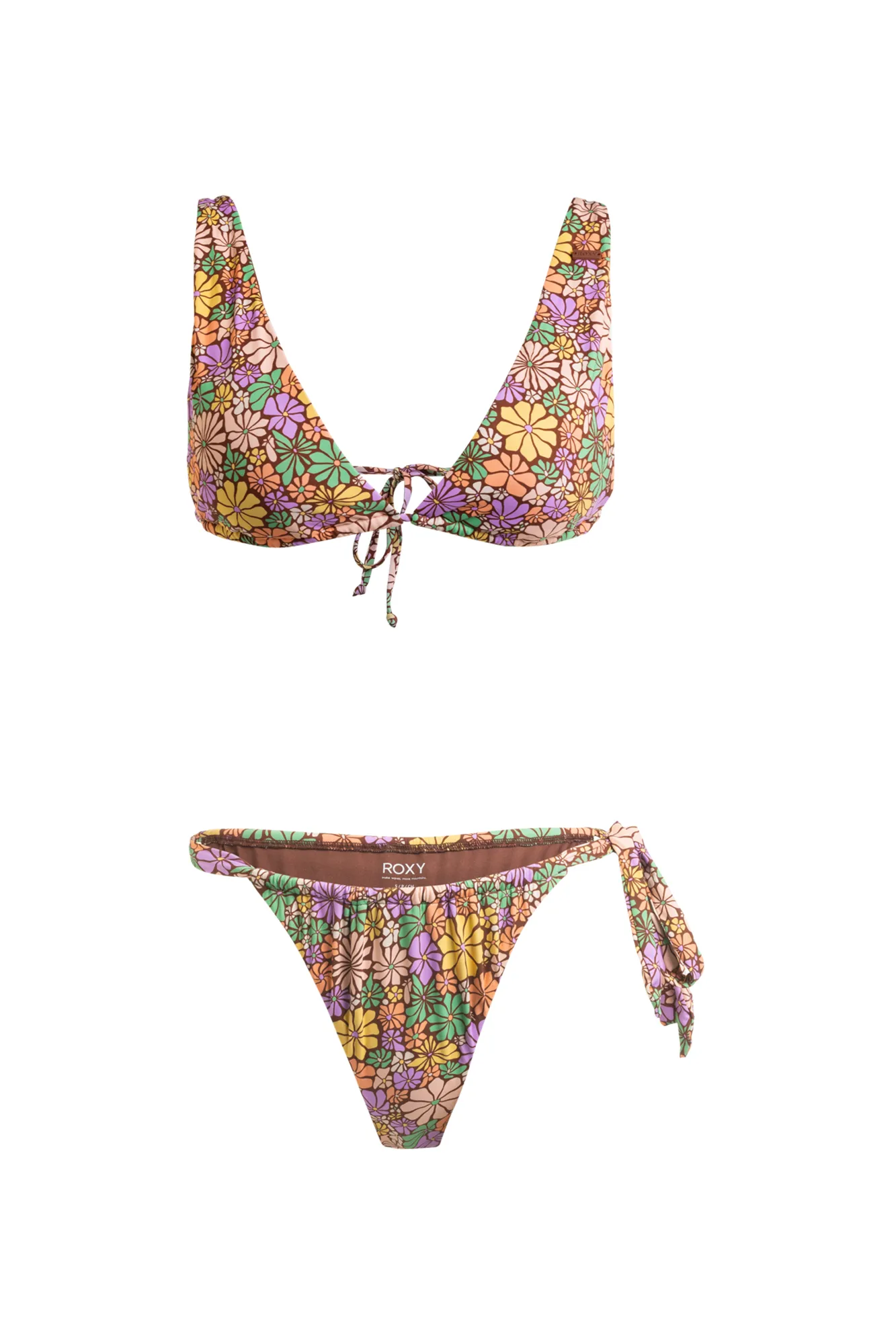 Roxy Conjunto de bikini triangular para Mujer - All About Sol