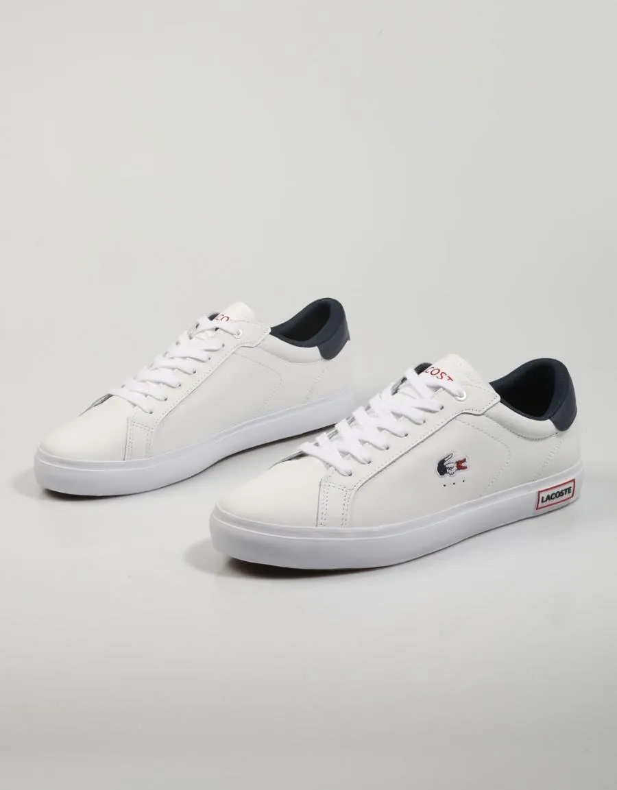  sneakers LACOSTE Powercourt Tri22 1 Sma en White 81386