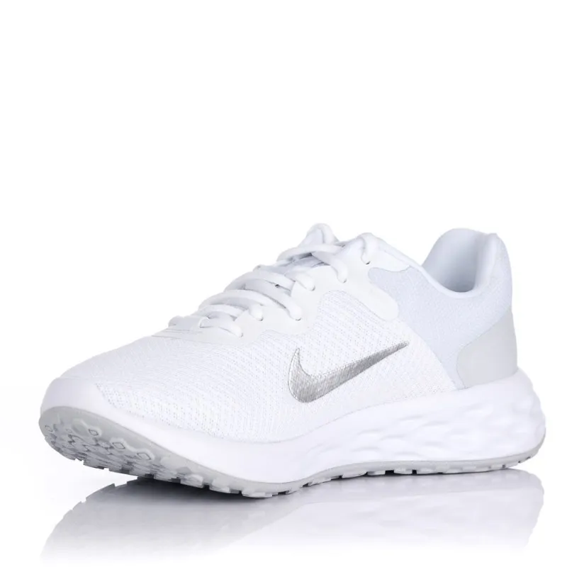 Sneakers Nike Dc3729 Revolutn Mujer Blanco-plata