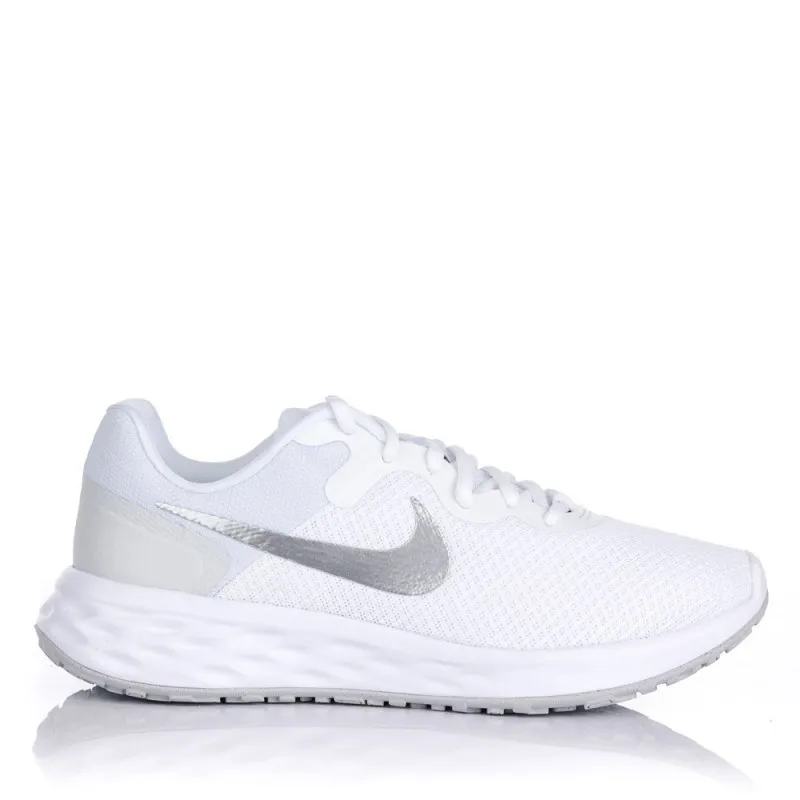 Sneakers Nike Dc3729 Revolutn Mujer Blanco-plata