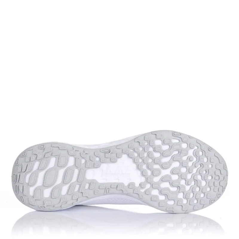 Sneakers Nike Dc3729 Revolutn Mujer Blanco-plata