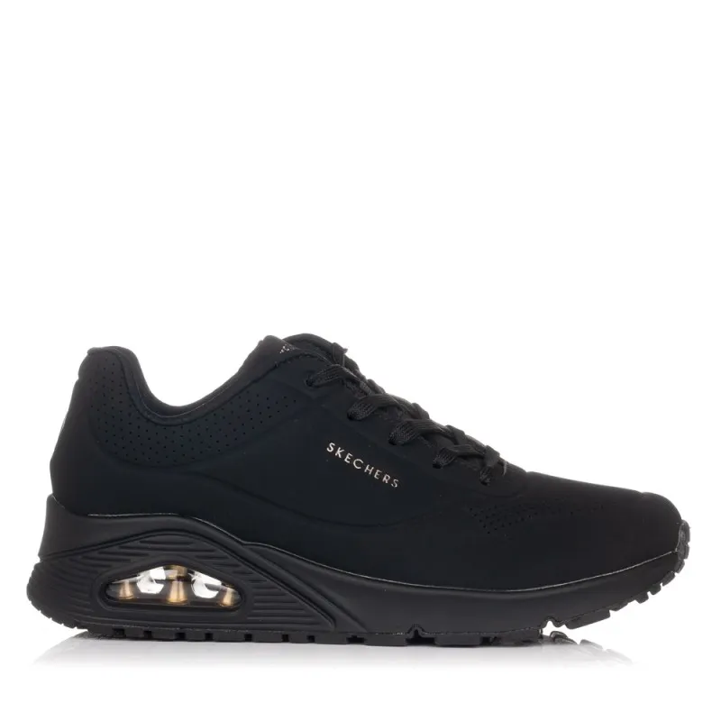 Sneakers Skechers 73690 Mujer Negro-negro