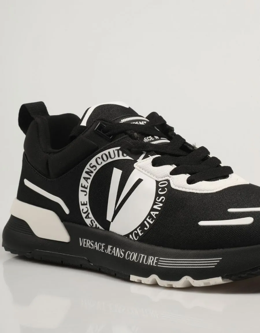  sneakers VERSACE Vj008 Fondo Dynamic 75ya3sa1 en Black 83225