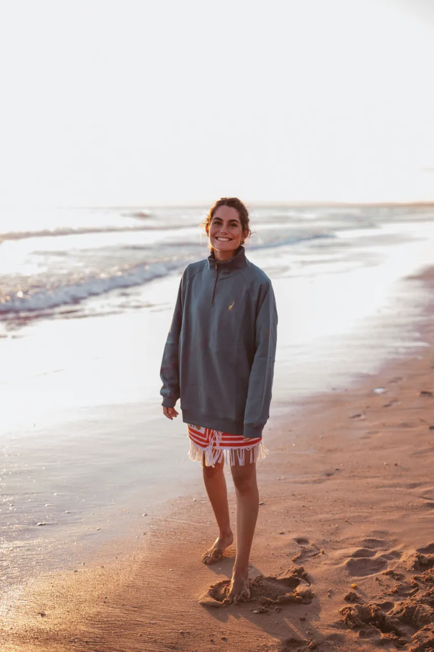 Sudadera Indian Teal