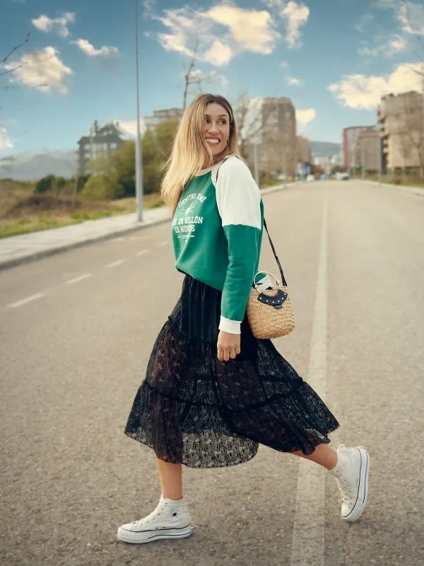 SUDADERA "X ANIVERSARIO" VERDE