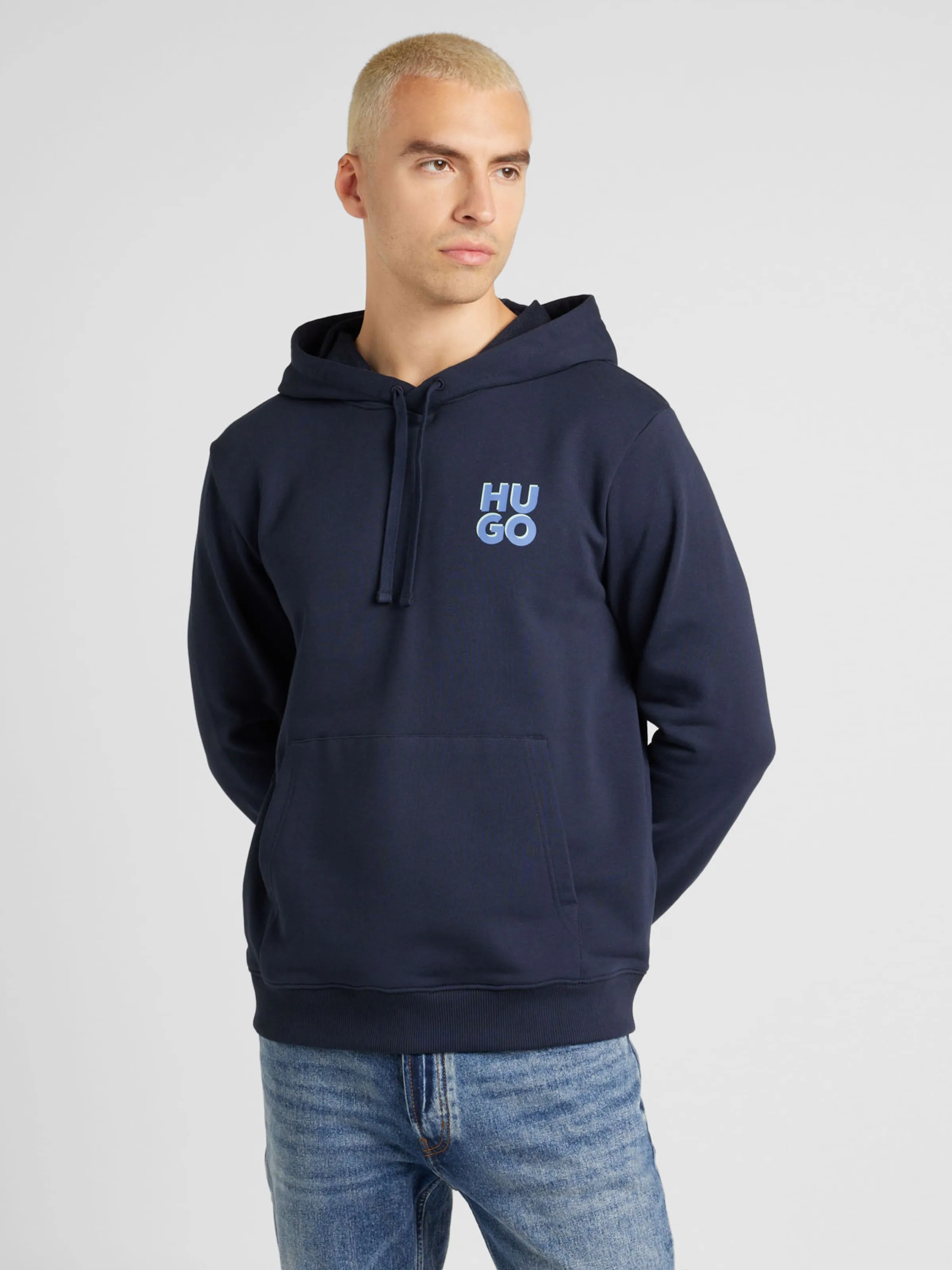 Sudadera 'Dimoni' HUGO en Marino, Azul Claro