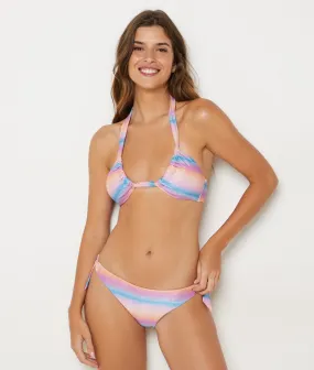 Top bikini triángulo estampado degradado ROSALIA MULTICOLORE - ETAM