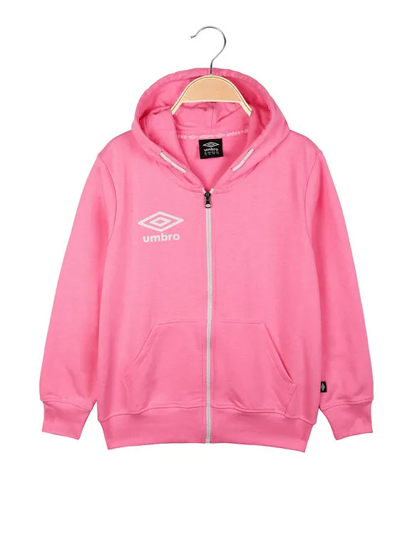 Umbro Sudadera niña con cremallera y capucha