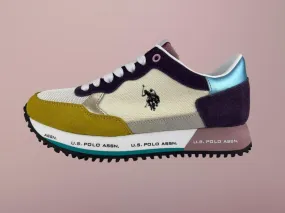 U.S Polo ASSN. | Sneakers-Tenis con cordones mujer multicolor Cleef