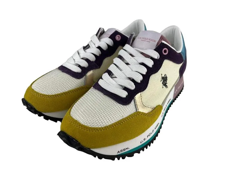 U.S Polo ASSN. | Sneakers-Tenis con cordones mujer multicolor Cleef