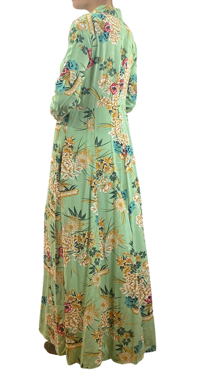 VINTAGE Vestido Camisero Flores