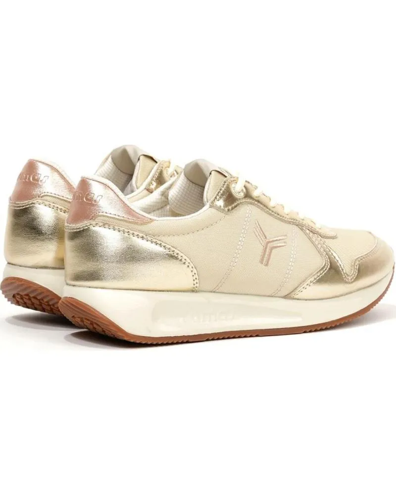 Zapatillas deporte YUMAS  de Mujer SNEAKERS HERA  BEIGE